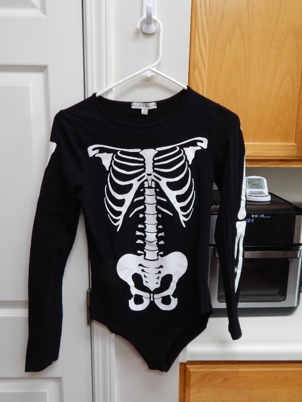 Gaze Skeleton Bodysuit Women's Small